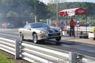 2002 Camaro Drag Car Launching 2002 Camaro Drag Car Launching